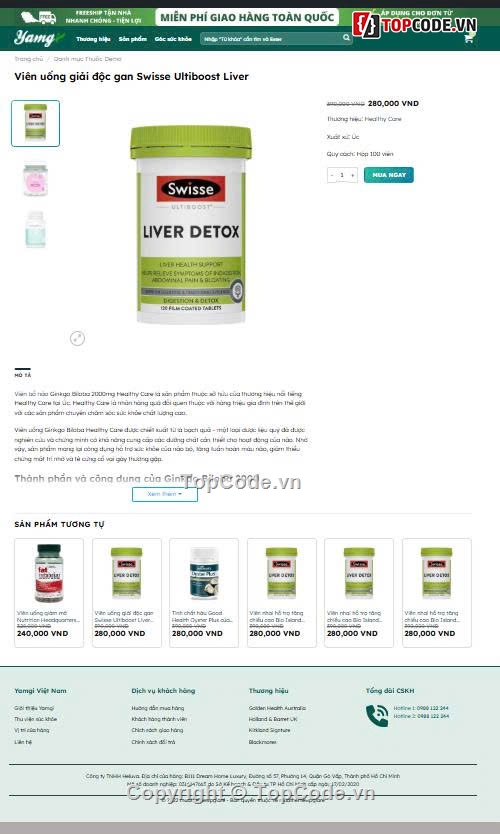 Sharecode,website nhà thuốc,quản lý nhà thuốc tây,website bán thực phẩm chức năng,code thực phẩm chức năng